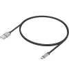 YENKEE YCU 221 BSR USB–microUSB töltő- és adatkábel 1 m ezüst thumbnail