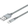 YENKEE YCU 612 MFi USB–Lightning töltő- és adatkábel, 2 m, fehér thumbnail