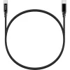 YENKEE YCU 631 MFi USB-C–Lightning fonott töltő- és adatkábel 1 m fekete thumbnail