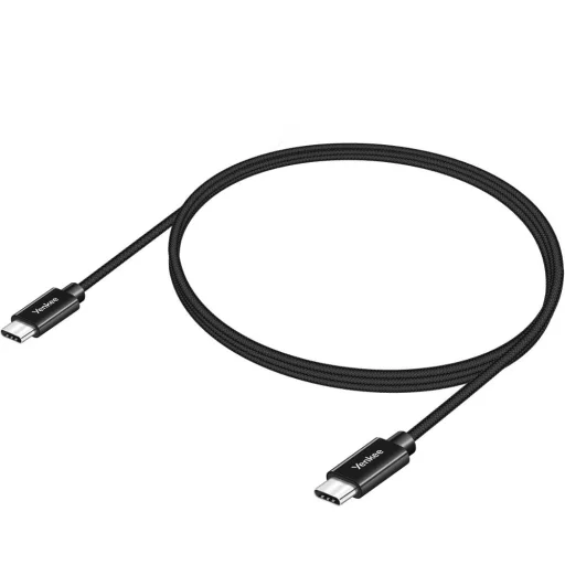 YENKEE YCU C102 BK USB-C–USB-C 2.0 töltő- és adatkábel 2 m fekete - 2