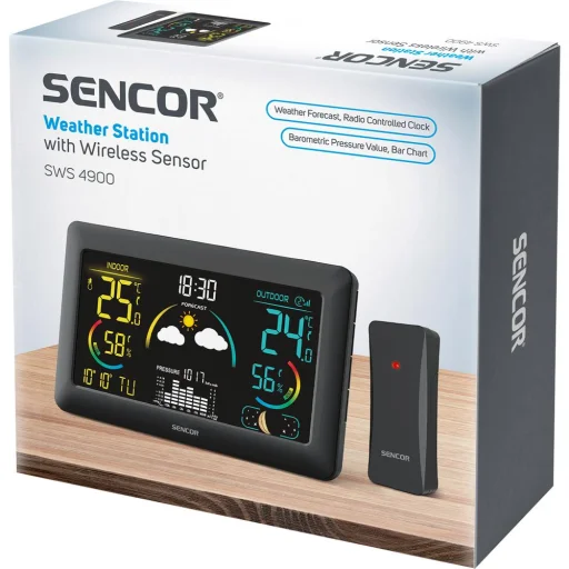 SENCOR SWS 4900 vezeték nélküli időjárás-állomás érzékelővel - 11