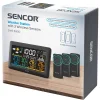Sencor SWS 6300 időjárás-állomás 3 vezeték nélküli érzékelővel thumbnail