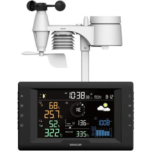 SENCOR SWS 9400 meteorológiai állomás 5 az 1-ben érzékelővel - 2