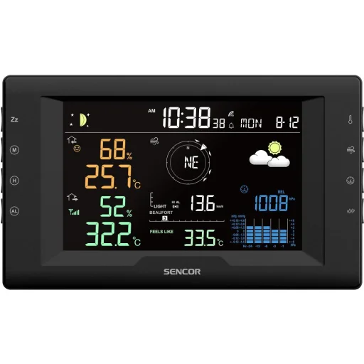 SENCOR SWS 9400 meteorológiai állomás 5 az 1-ben érzékelővel - 10