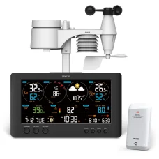 SENCOR SWS 12500 WiFi professzionális meteorológiai állomás 7 az 1-ben vezeték nélküli érzékelővel