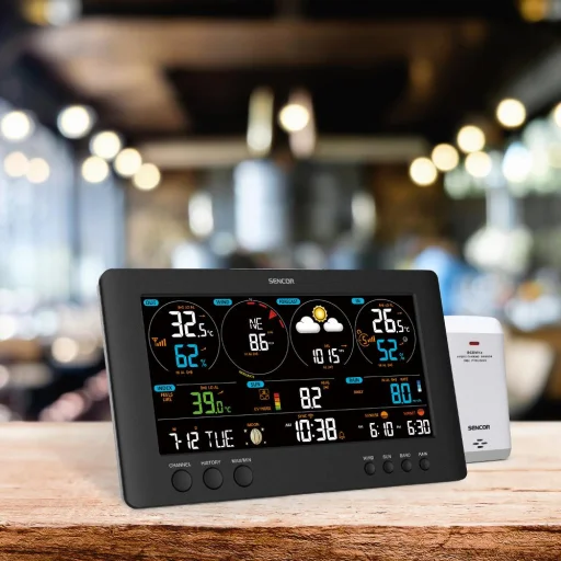 SENCOR SWS 12500 WiFi professzionális meteorológiai állomás 7 az 1-ben vezeték nélküli érzékelővel - 26