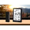 SENCOR SWS 2300 B vezeték nélküli időjárás-állomás érzékelővel, fekete thumbnail