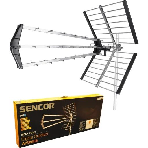 SENCOR SDA-640-5G DVB-T2 kültéri digitális antenna 25 dB, 42 elemes - 1