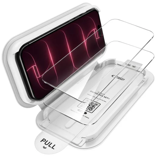 iPhone 17 Pro / iPhone 18 Pro Tech-protect Onetouch Set+ sada 2 kusov priehľadného tvrdeného skla - 2