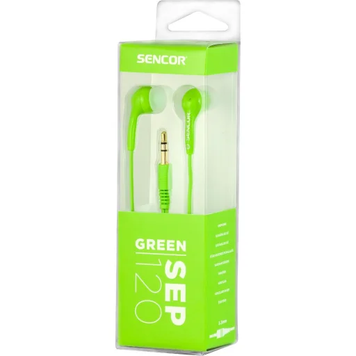 Sencor SEP 120 GREEN sztereó fülhallgató zöld - 3