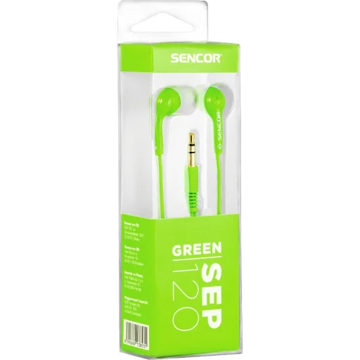 Sencor SEP 120 GREEN sztereó fülhallgató zöld - 4