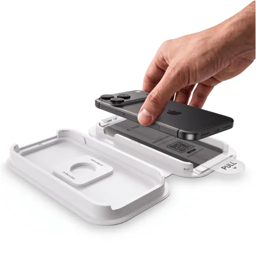 iPhone 18 Pro Tech-protect Onetouch Set Spy+ privátne ochranné sklo, balenie 2 ks. - 4