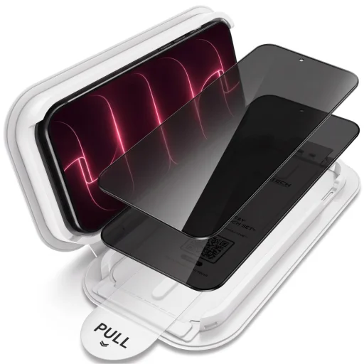 iPhone 18 Pro Tech-protect Onetouch Set Spy+ privátne ochranné sklo, balenie 2 ks. - 2