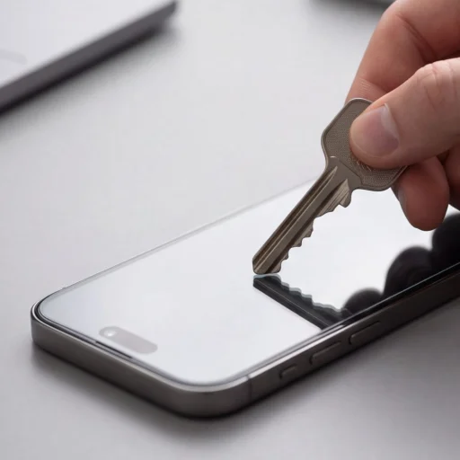 iPhone 18 Pro Max privátne tvrdené sklo Tech-Protect OneTouch Set Spy+, sada 2 ks - 14