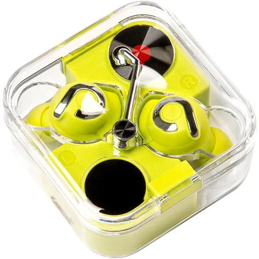 SENCOR SEP 550BT GR Bluetooth fülhallgató átlátszó töltőtokkal, zöld - 4