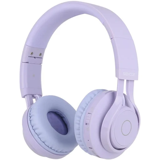Sencor SEP Frieza Purple gyermek Bluetooth fejhallgató RGB világítással, kék - 1