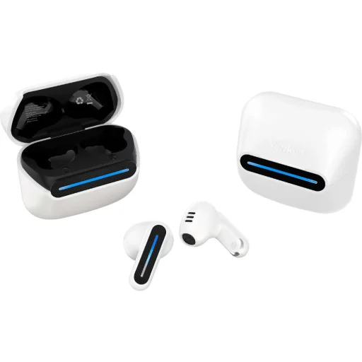 YENKEE EVEPODS YHP 06BT WE TWS gamer Bluetooth fülhallgató, fehér - 9