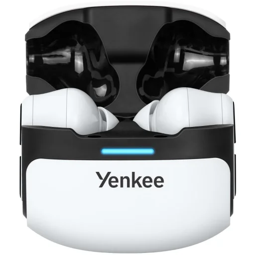 YENKEE EVEPODS PRO YHP 09BT WE TWS vezeték nélküli fülhallgató ENC technológiával, Bluetooth 5.3 - 5