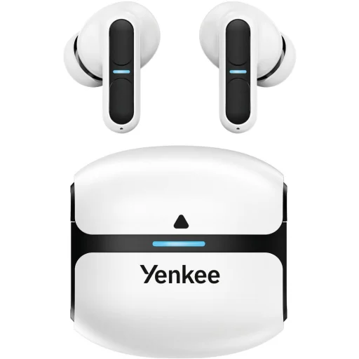YENKEE EVEPODS PRO YHP 09BT WE TWS vezeték nélküli fülhallgató ENC technológiával, Bluetooth 5.3 - 1