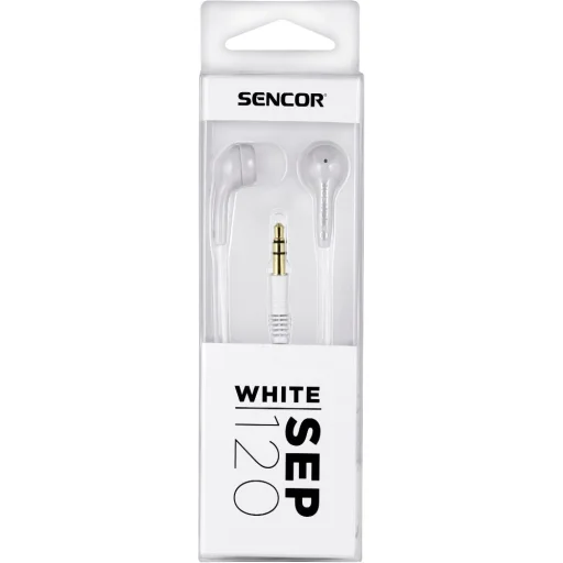Sencor SEP 120 White sztereó fülhallgató, fehér - 2