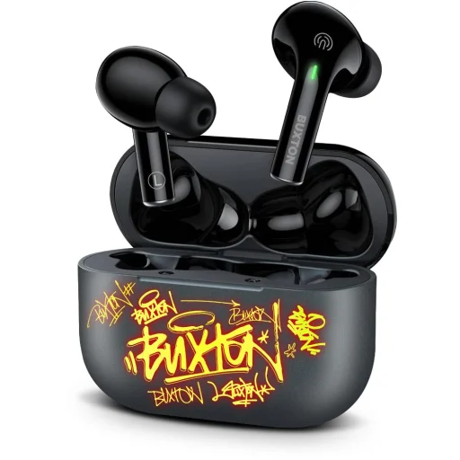Buxton BTW 4600 Grey TWS Bluetooth slúchadlá s nabíjacím puzdrom, sivé - 7