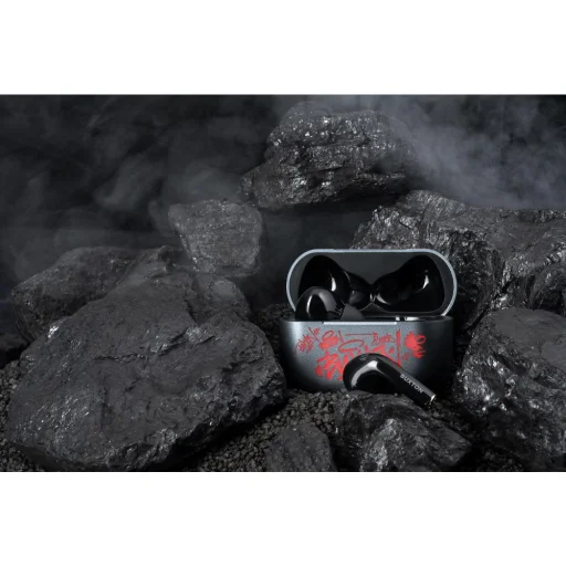 Buxton BTW 4600 Grey TWS Bluetooth slúchadlá s nabíjacím puzdrom, sivé - 2