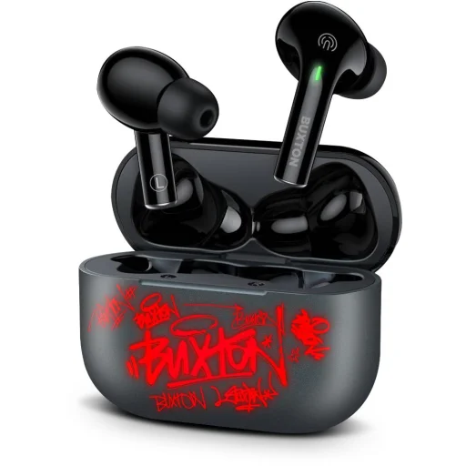 Buxton BTW 4600 Grey TWS Bluetooth slúchadlá s nabíjacím puzdrom, sivé - 28