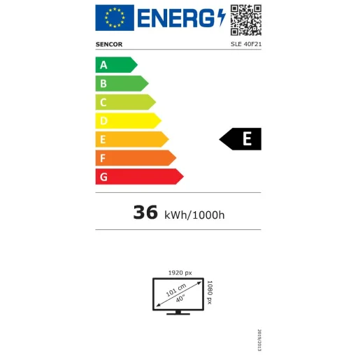 Sencor SLE 40F21 40" Full HD LED televízió DVB-T2/C/S2 tunerrel - 10