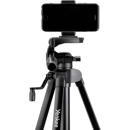 Yenkee YSM F10 Steady Photo Stand utazó fényképezőgép állvány 151 cm, mobiltelefontartóval - 4