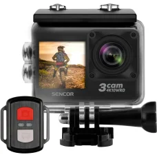 Sencor 3CAM 4K10WRD 4K sportkamera távirányítóval, Wi-Fi, vízálló tok 30 m
