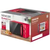 SENCOR SMW 1920RD mikrohullámú sütő, 20 l, 700 W, piros thumbnail