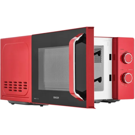 SENCOR SMW 1920RD mikrohullámú sütő, 20 l, 700 W, piros - 4