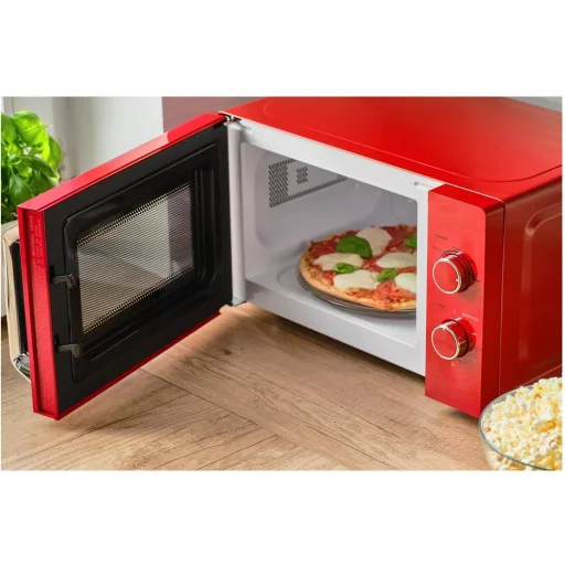 SENCOR SMW 1920RD mikrohullámú sütő, 20 l, 700 W, piros - 7