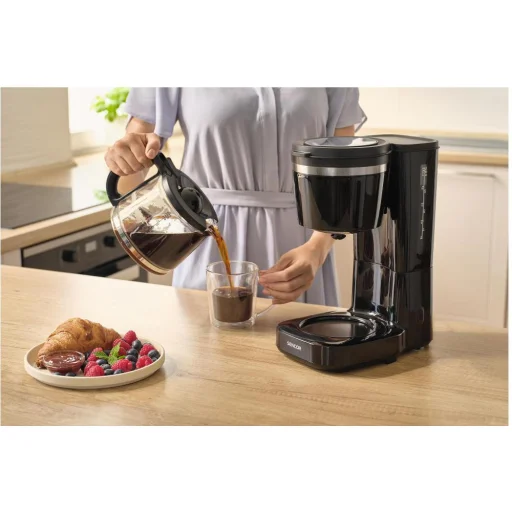 SENCOR SCE 2710BK Dark Line filteres kávéfőző 1,5 l, fekete - 12