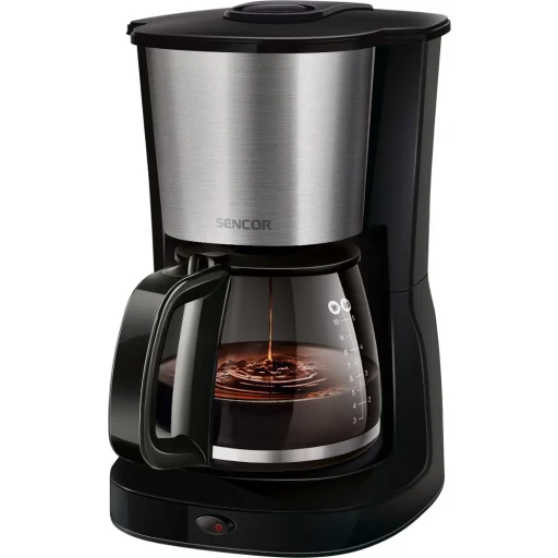 SENCOR SCE 3050SS filteres kávéfőző üveg kancsóval, 1,25 l, 1000 W - 1