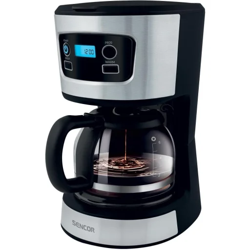 SENCOR SCE 3700BK filteres kávéfőző, 0,75 l, 6 csésze, fekete - 1