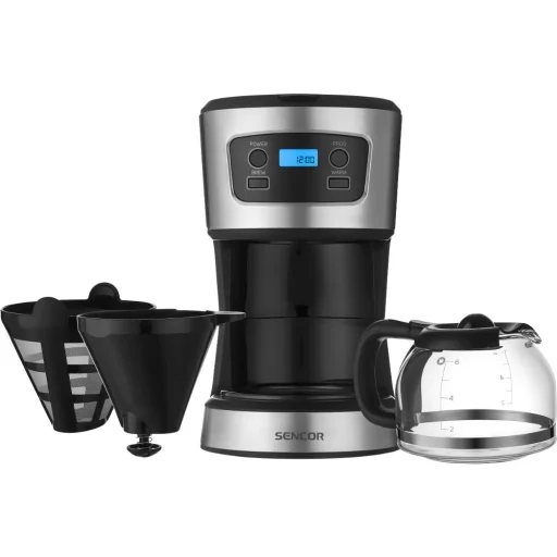 SENCOR SCE 3700BK filteres kávéfőző, 0,75 l, 6 csésze, fekete - 3