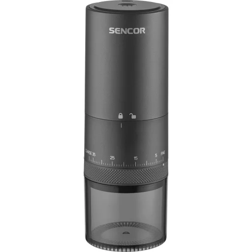 Sencor SCG 4000BK vezeték nélküli USB-C újratölthető kávédaráló, 25 g, fekete - 1