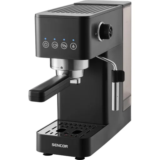 Sencor SES 1510BK karos presszókávéfőző, 20 bar, 1350 W, fekete - 2