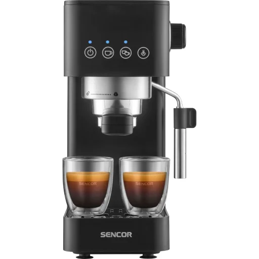 Sencor SES 1510BK karos presszókávéfőző, 20 bar, 1350 W, fekete - 5