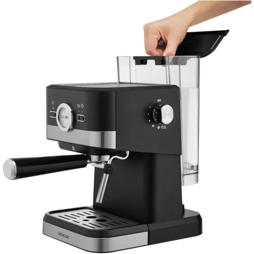 SENCOR SES 1721BK eszpresszó kávéfőző, 20 bar, 1050 W, 1,5 l - 9