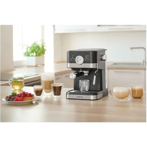 SENCOR SES 1721BK eszpresszó kávéfőző, 20 bar, 1050 W, 1,5 l - 11