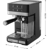 SENCOR SES 4060BK félautomata eszpresszó kávéfőző automatikus tejhabosítóval, 20 bar, 1,8 l, fekete thumbnail