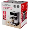 SENCOR SES 4060BK félautomata eszpresszó kávéfőző automatikus tejhabosítóval, 20 bar, 1,8 l, fekete thumbnail