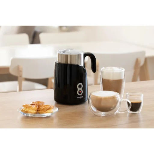 SENCOR SMF 4000BK indukciós tejhabosító és tejmelegítő, 300 ml, fekete - 9