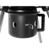 FIELDMANN FZG 1004 faszenes grillsütő fedéllel, 54,5 cm, fekete thumbnail