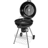 FIELDMANN FZG 1004 faszenes grillsütő fedéllel, 54,5 cm, fekete thumbnail