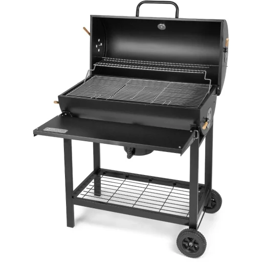 FIELDMANN FZG 1007 faszenes grillsütő, fekete, 76 x 42 cm - 2