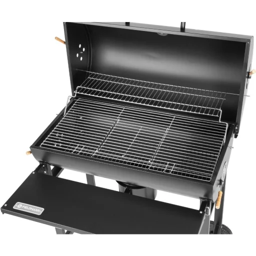 FIELDMANN FZG 1007 faszenes grillsütő, fekete, 76 x 42 cm - 4