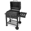FIELDMANN FZG 1008 faszenes grillsütő, fekete, 55,6 x 41,5 cm grillezőfelülettel thumbnail